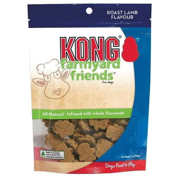 Kong Dog Farmyard Friends Roast Lamb 200g.