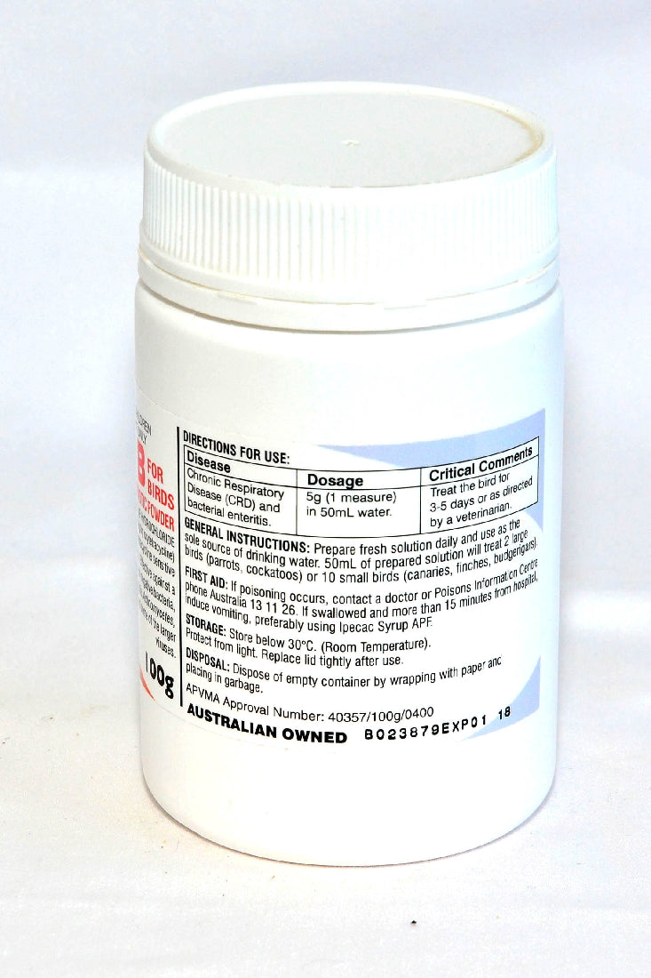 OXYMAV B 100G FOR BIRDS POWDER