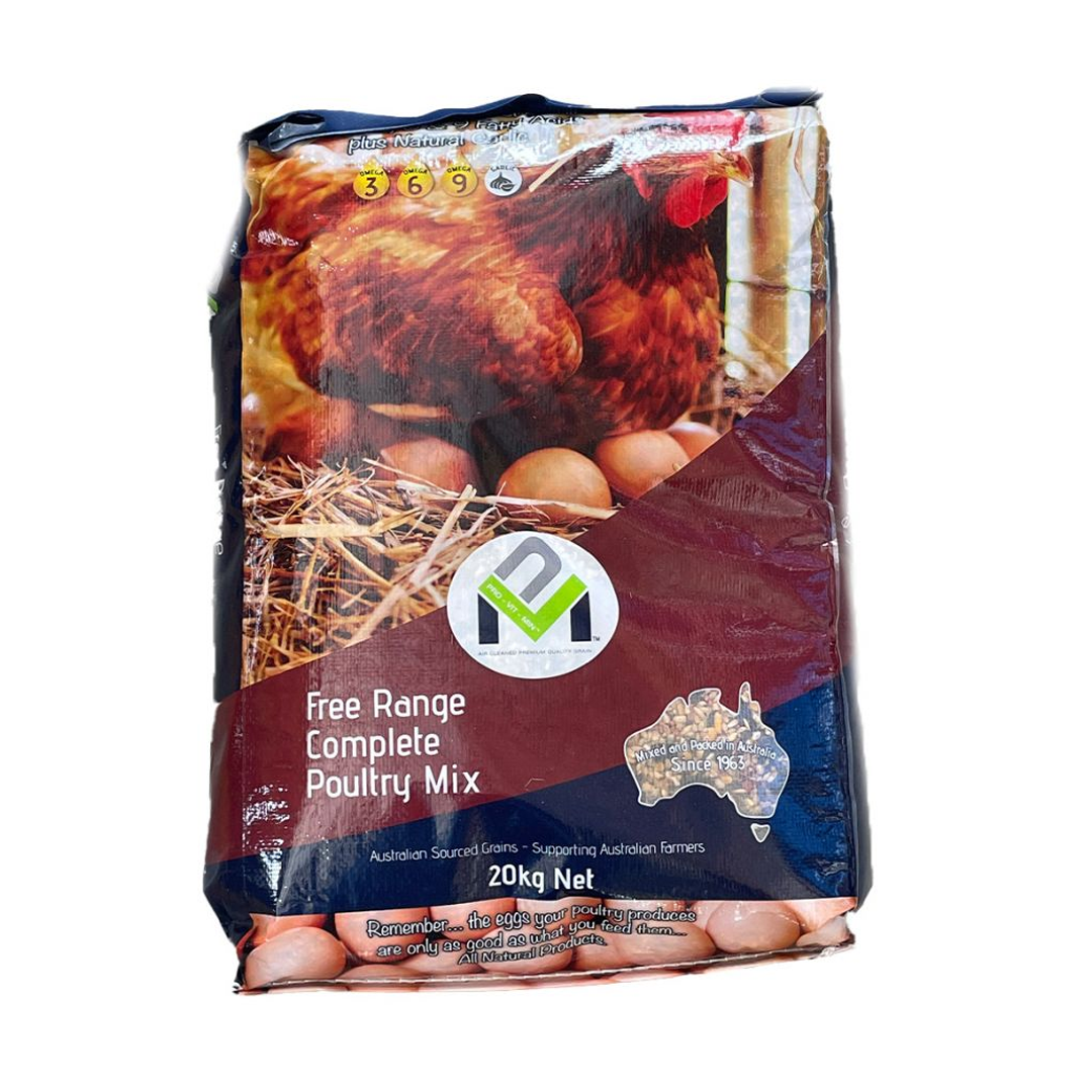 Complete Poultry Free Range Mix 20kg Pro Vit Man.