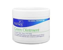 Pottie's Green Ointment 200g .