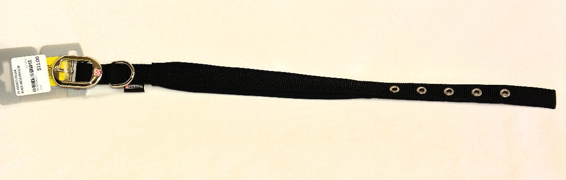 ES PADDED COLLAR BLACK MEDIUM 45CM