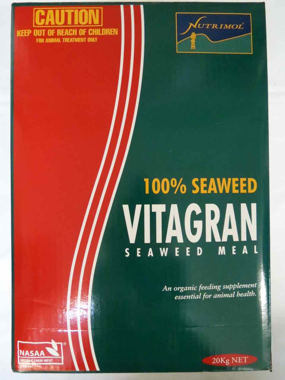 Vitagran Seaweed Meal 20kg.