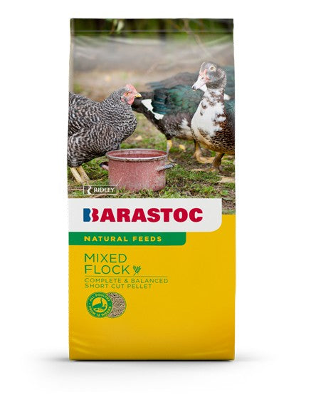 Barastoc Mixed Flock 20kg.