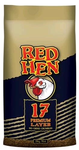 Red Hen 17 Premium Layer No Grind Crumbles 20kg.
