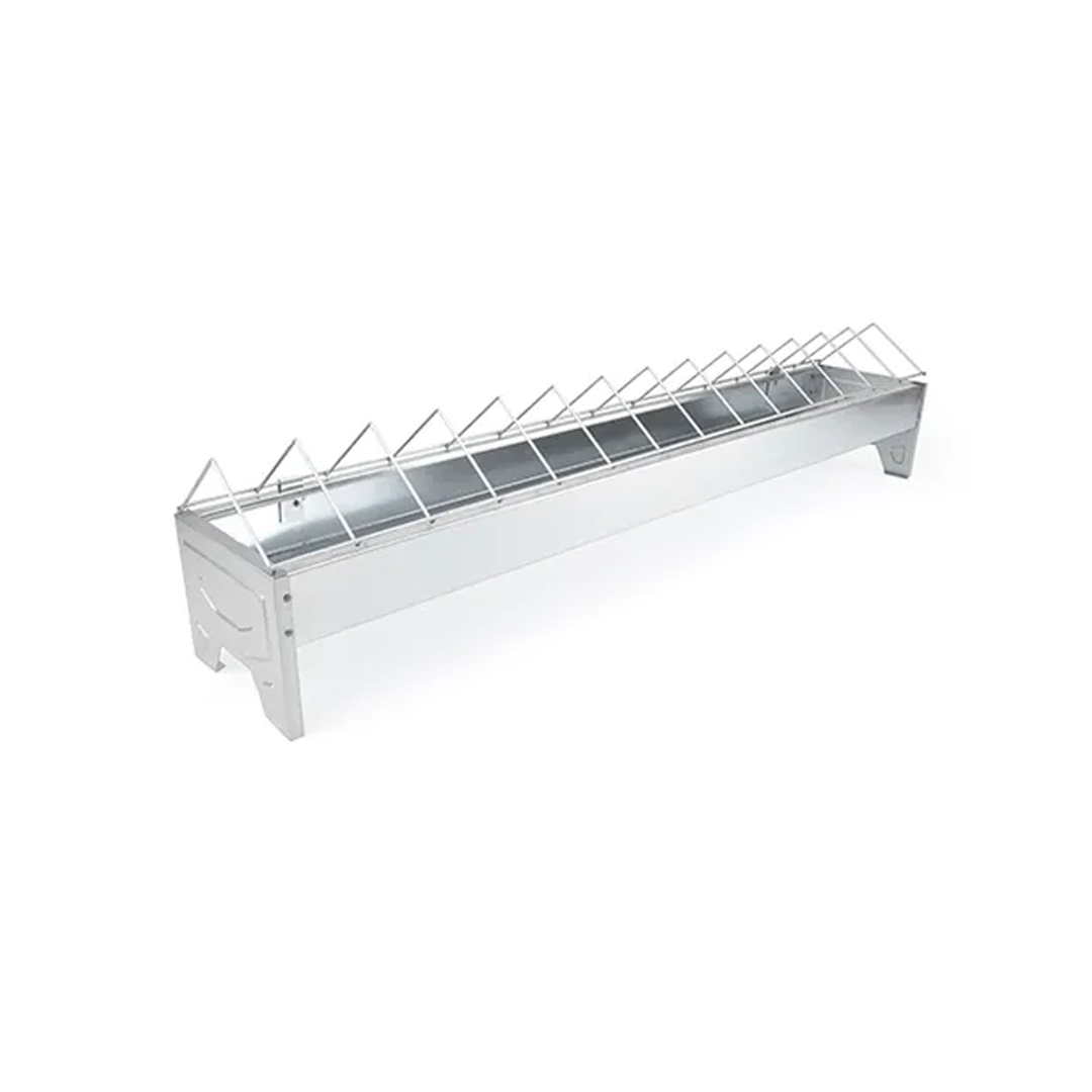 Bainbridge Feed Trough Galvanised Chickens 75cm C/w Grille