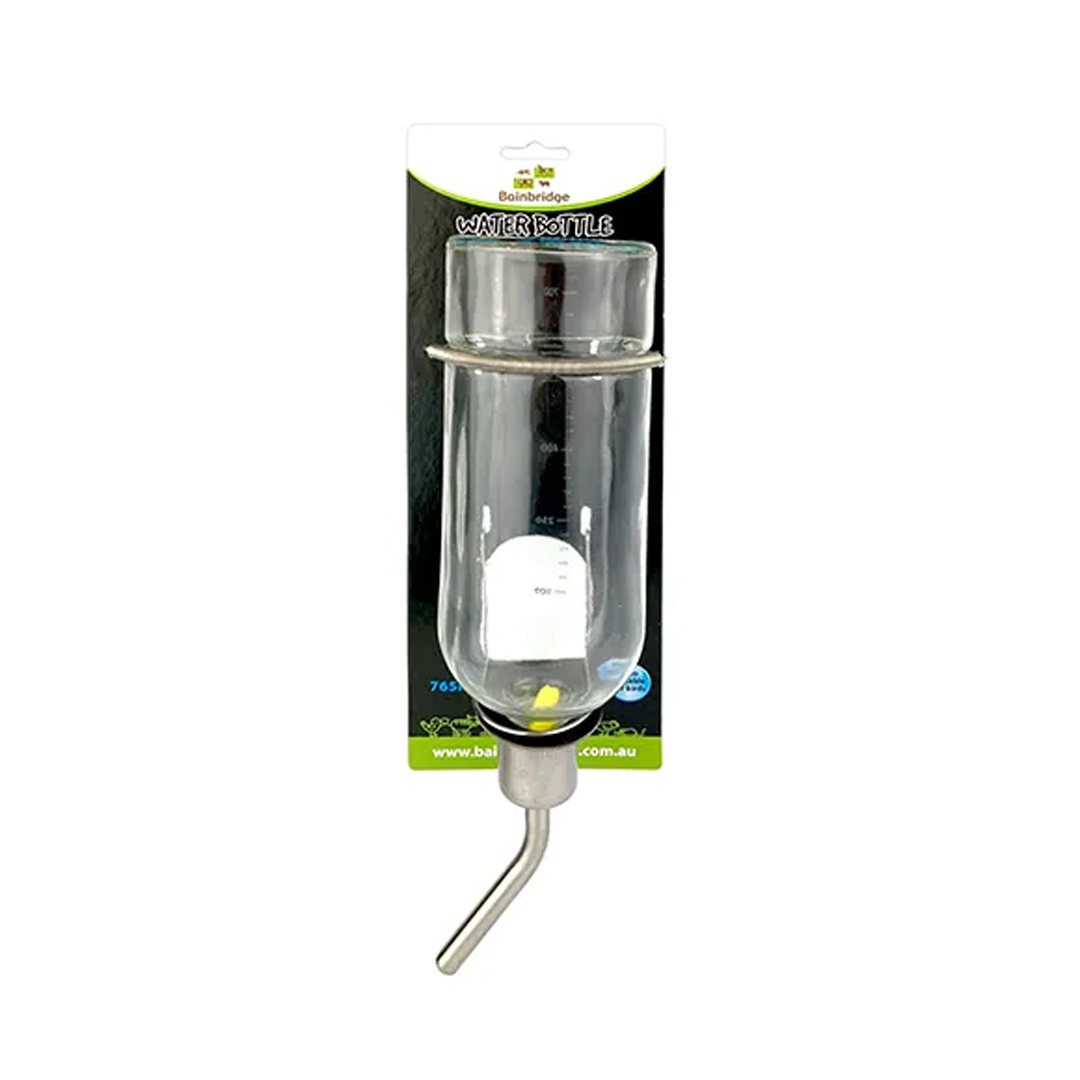 Bainbridge Water Bottle Glass 765ml For Rabbits & Small Rodents.