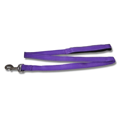 Bainbridge Dog Lead Webb Padded 25mmx120cm Reflective.