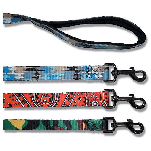 Bainbridge Dog Lead Printed Nylon 120cmx15mm.
