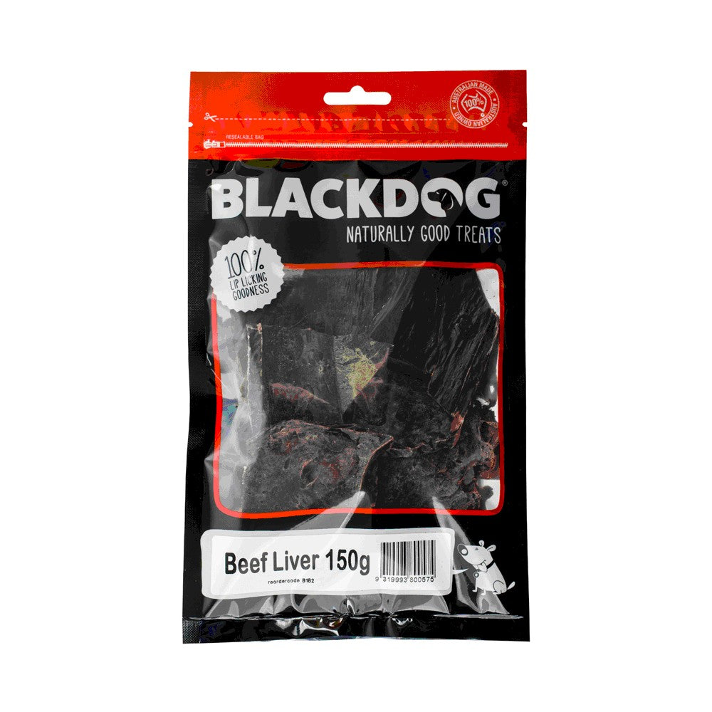 Blackdog Beef Liver 1kg.