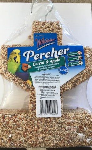 Whistler Percher Carrot And Apple 1.2kg.