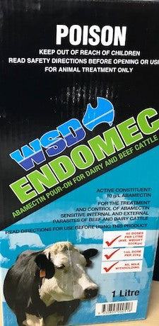 Wsd Endomec Pour On 1lt.