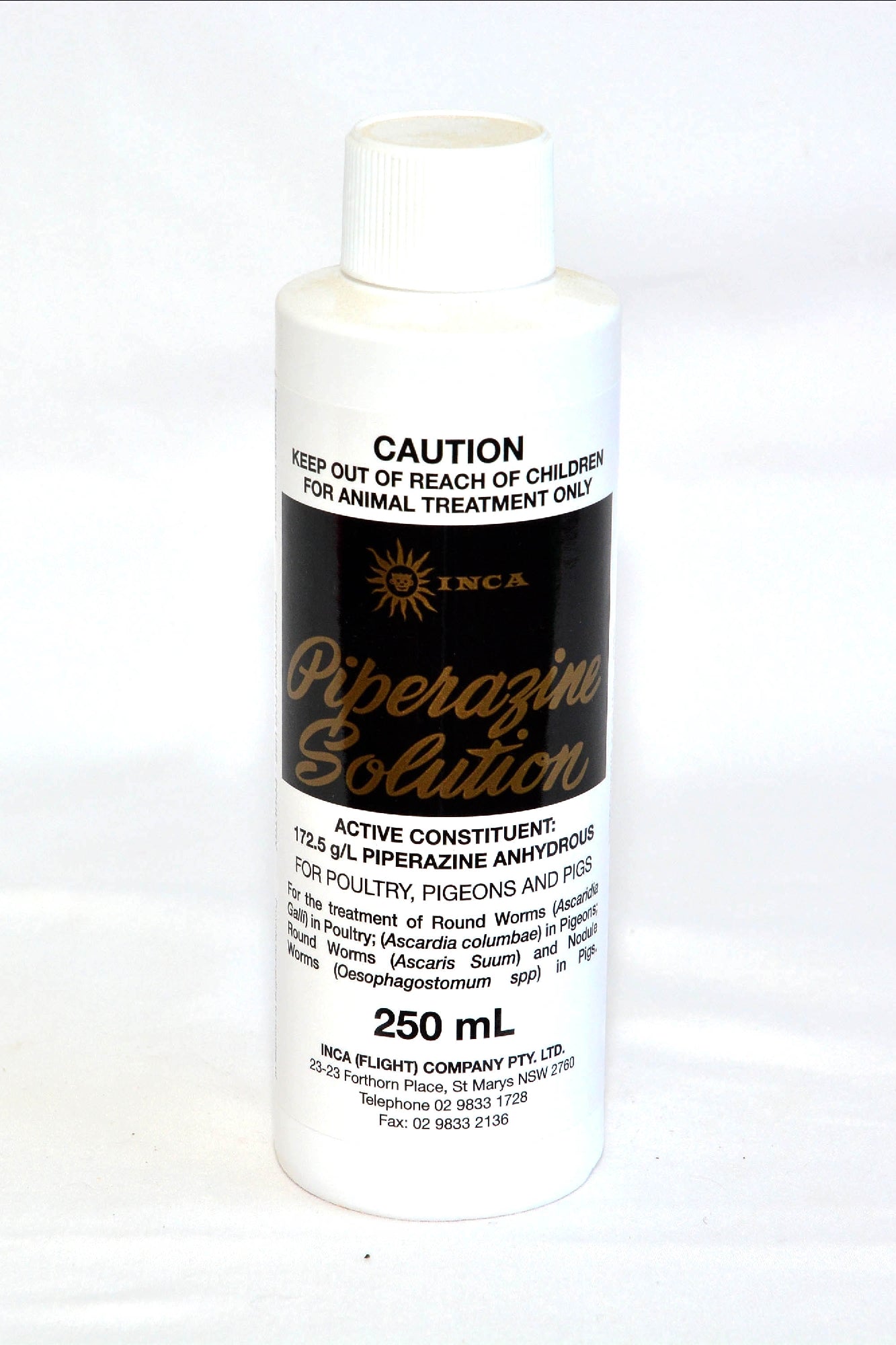 Inca Piperazine Solution 250ml .