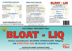 Olsson Bloat Liq - Bloat Block 15kg.