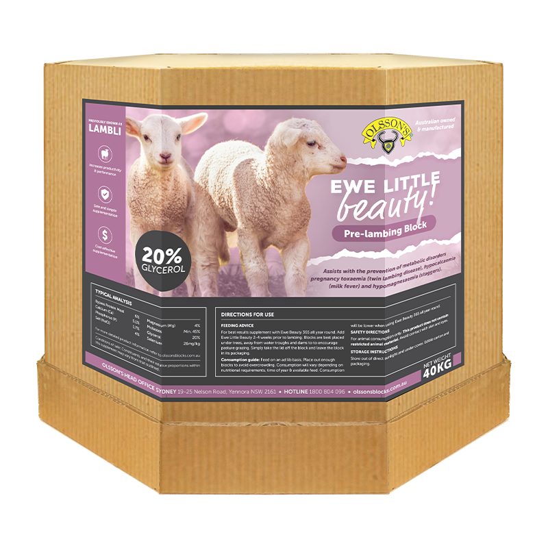 Olsson Lambli Ewe Little Beauty + 10% Glycerol 15kg Olssons.