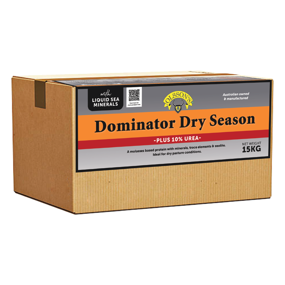 Olsson Dominator Dry Season (10% Urea) 15kg .