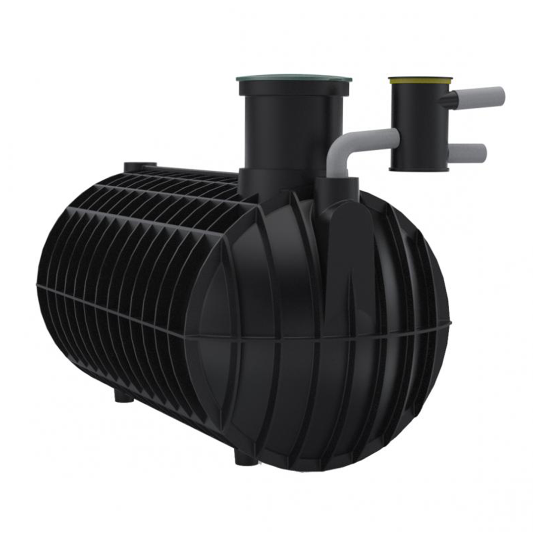 Polymaster 5000Ltr - Rainwater - Underground - Inc Sub Pump + Filter +Mains Changeover