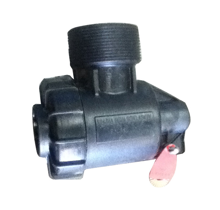 Polymaster 50mm (2) Plastic Sleeve Valve - High Volume Incl 2½ M & F Bras