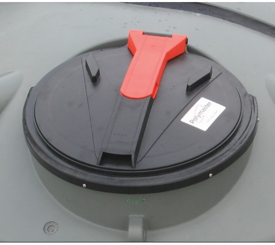 Polymaster Hinged Lid 400Mm