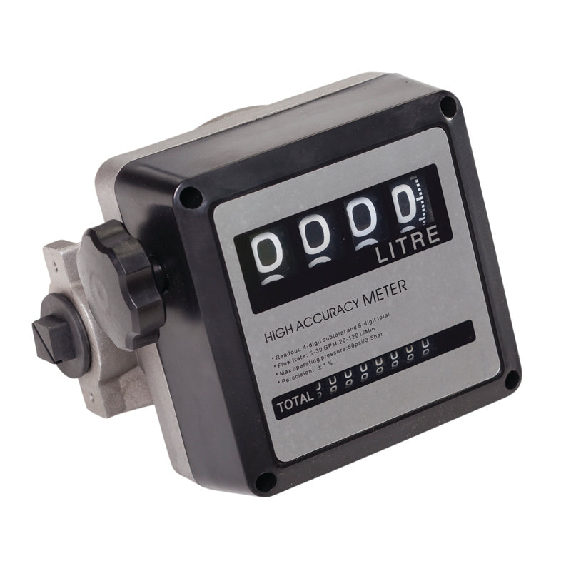 Polymaster Diesel Meter - 4 Digit - Mechanical (piusi)