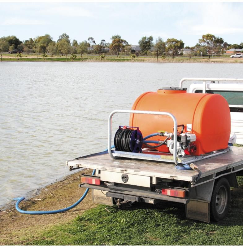 Polymaster Fire Skid Mounted 2000l Tank 6.5hp Honda Pump