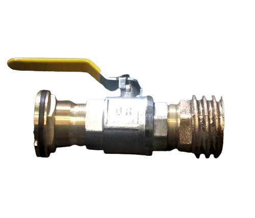 Polymaster Cfs Coupling (complete) - 65mm W/ 500mm Outlet/ball Valve - Sa