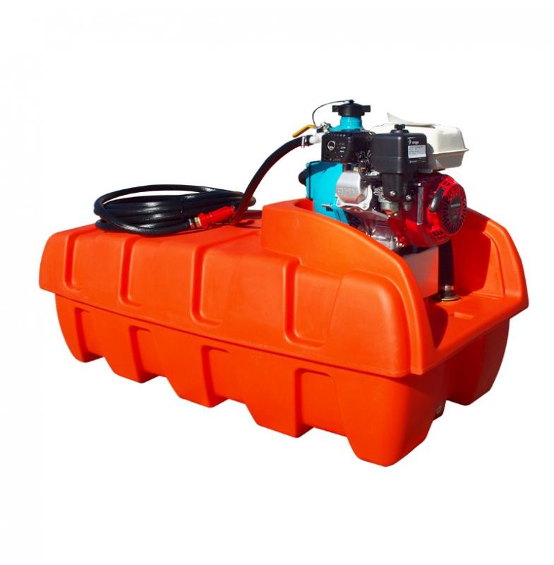 Polymaster 400ltr Firefighting Compact Unit - 5.5hp Onga/honda - 12mtr Hose + Nozzle