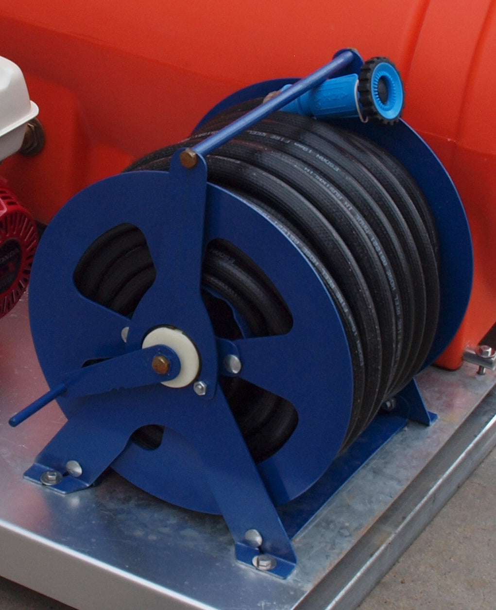 Polymaster 36mtr Fire Hose Reel (manual) - Inc Hose (20mm)