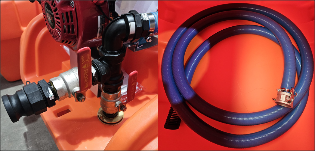 Polymaster Bottom Fill Kit - Suits Ftrc 5.5hp Compact Fire Units