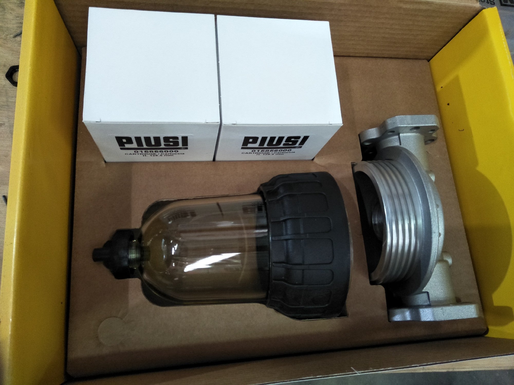 Polymaster Clear Captor Filter Full Assembly - 2 X Cartridges 100lpm