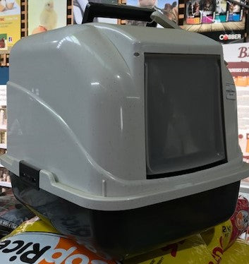 Litter Tray Cat Hooded With Flap.
