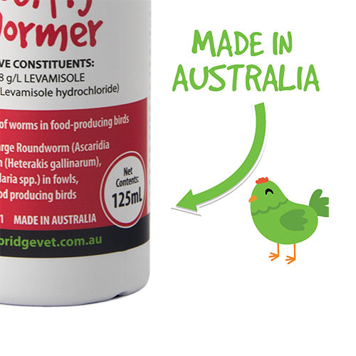 Bainbridge Poultry Wormer 125ml