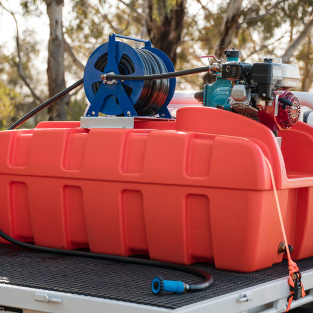 Polymaster 800Ltr Compact / Slip-On Unit – 5.5HP + Hose Reel FTRC800-55-HR