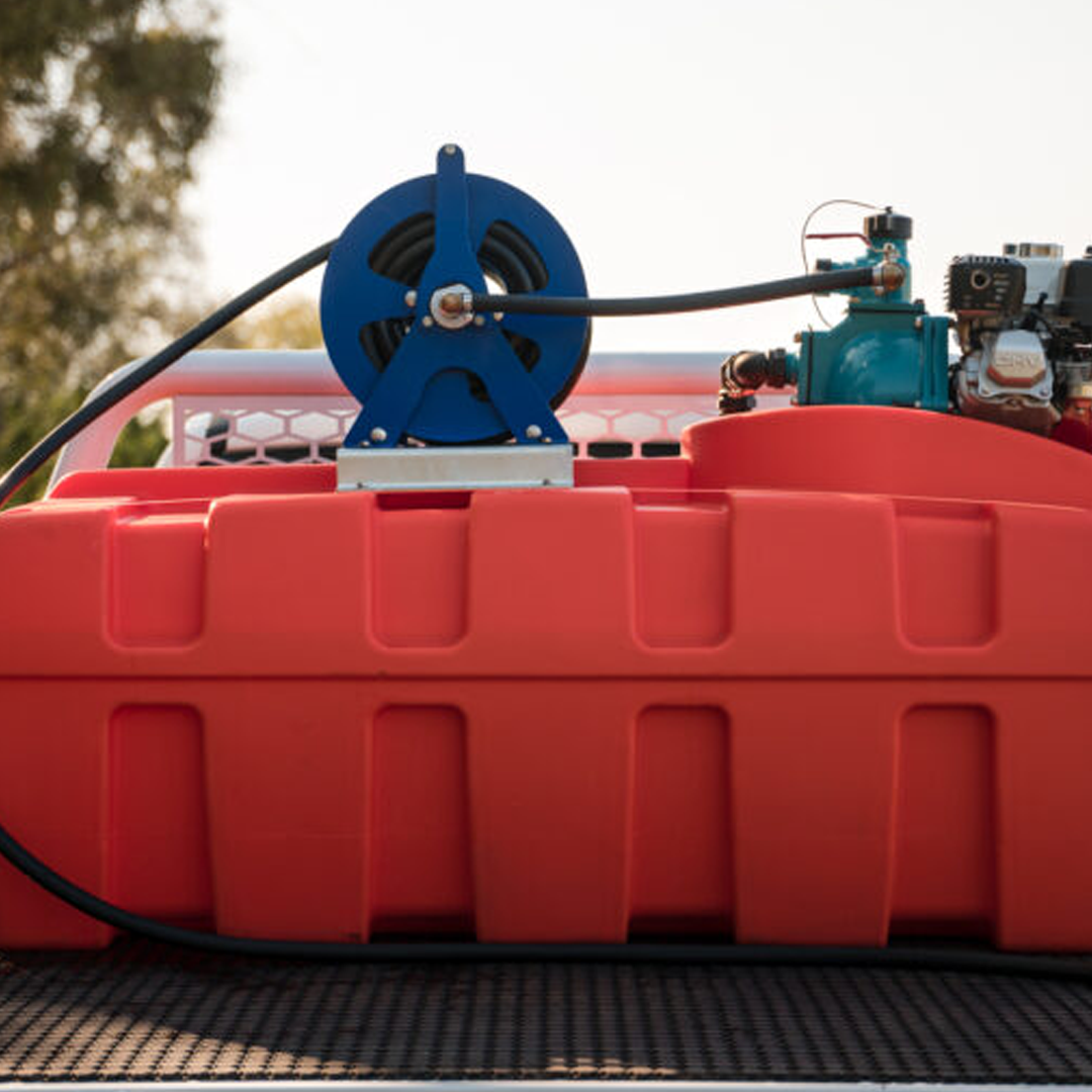 Polymaster 800Ltr Compact / Slip-On Unit – 5.5HP + Hose Reel FTRC800-55-HR