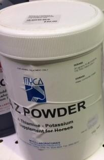 MYCA A Z POWDER A THIAMINE POTASSIUM FOR HORSES 1KG | Southside Stockfeeds Kilmore