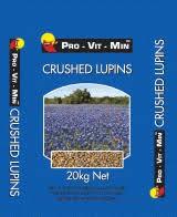 CRUSHED LUPINS 20KG PRO VIT MAN | Southside Stockfeeds Kilmore