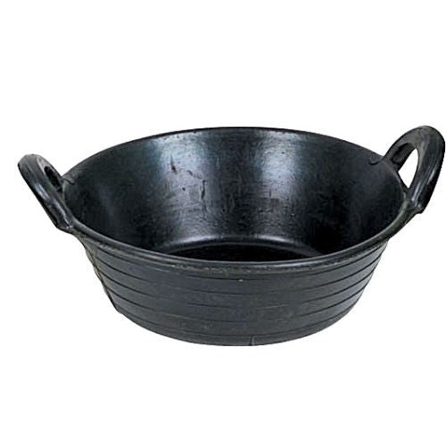 Bainbridge Feed Tub Recycled Rubber 12LT 2 Handles