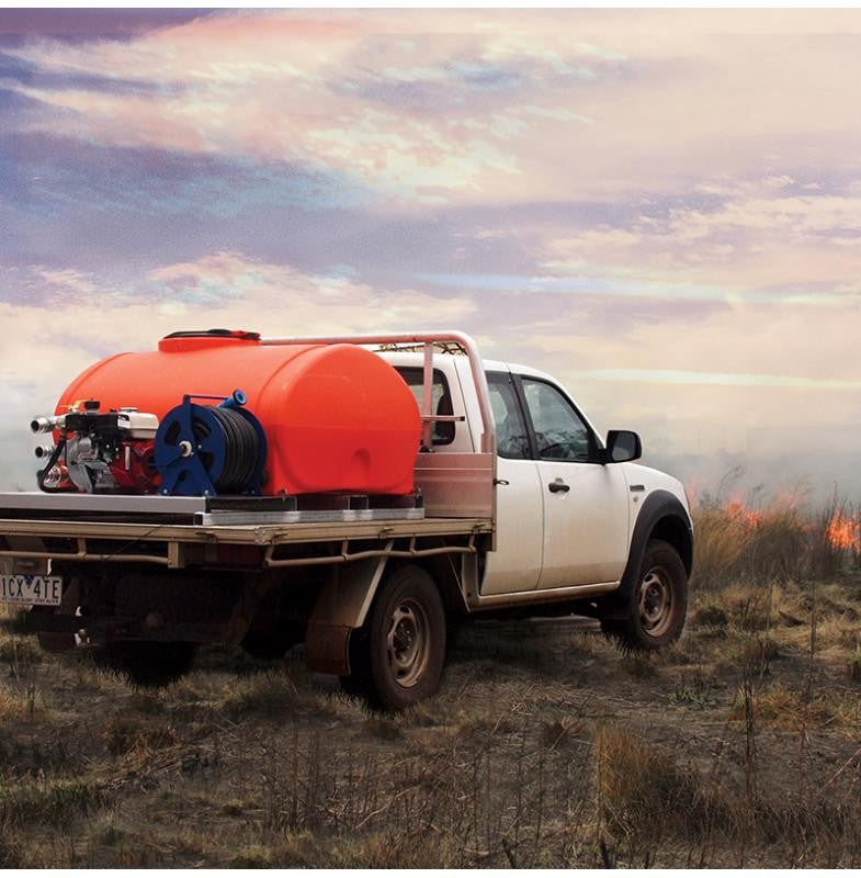 Polymaster fire skid mounted 800L 6.5HP HONDA PUMP
