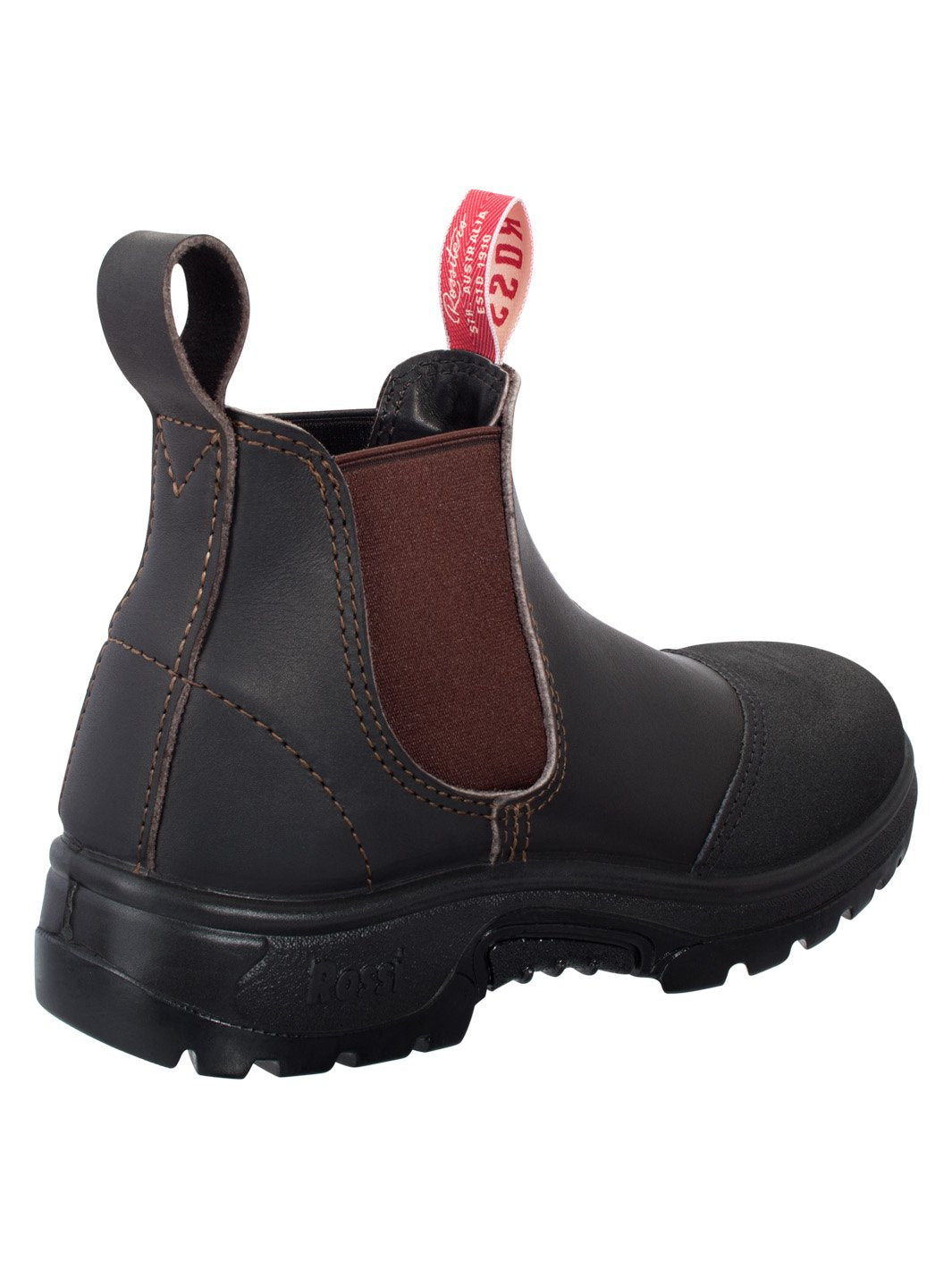 Rossi Boots 795 Hercules Safety Elastic Sided Safety Boot - Claret