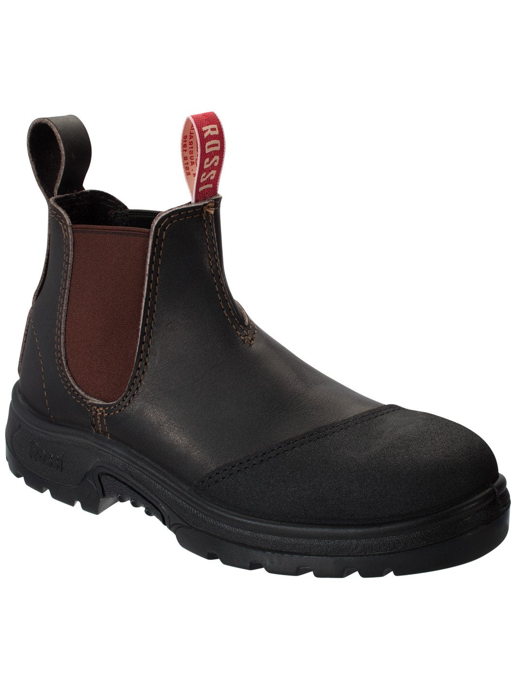Rossi Boots 795 Hercules Safety Elastic Sided Safety Boot - Claret
