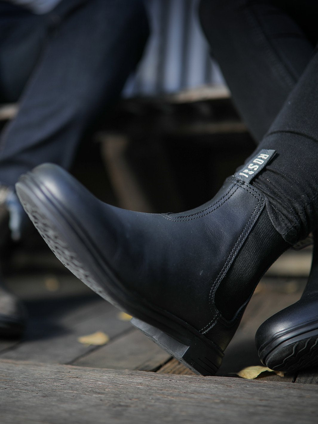 Rossi Boots 143 Barossa Elastic Sided Dress Boot - Black