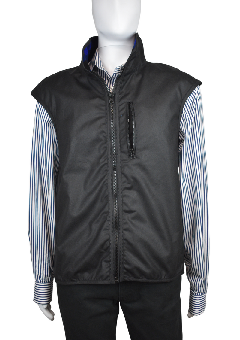 STYX MILL™ DUE SOUTH WOLLEN REPILCA VEST BLUE CHECK