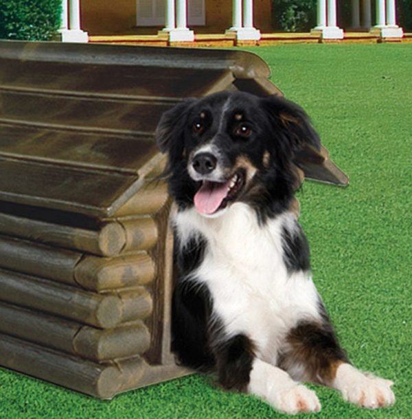 Polymaster Dinkum Dog House Log Cabin TDD3