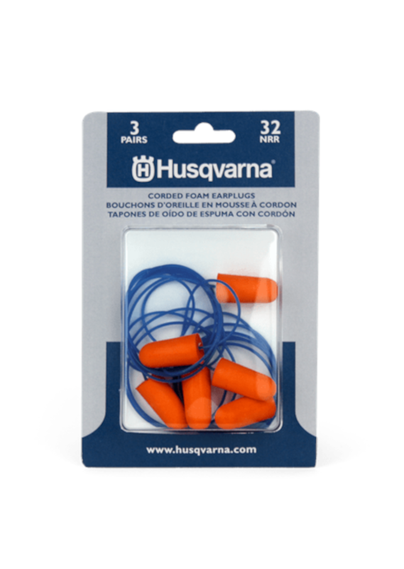 Husqvarna Ear Plug Corded 3 Pairs