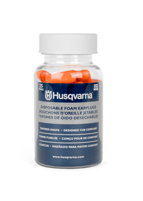 HUSQVARNA EAR PLUGS 25 PAIRS