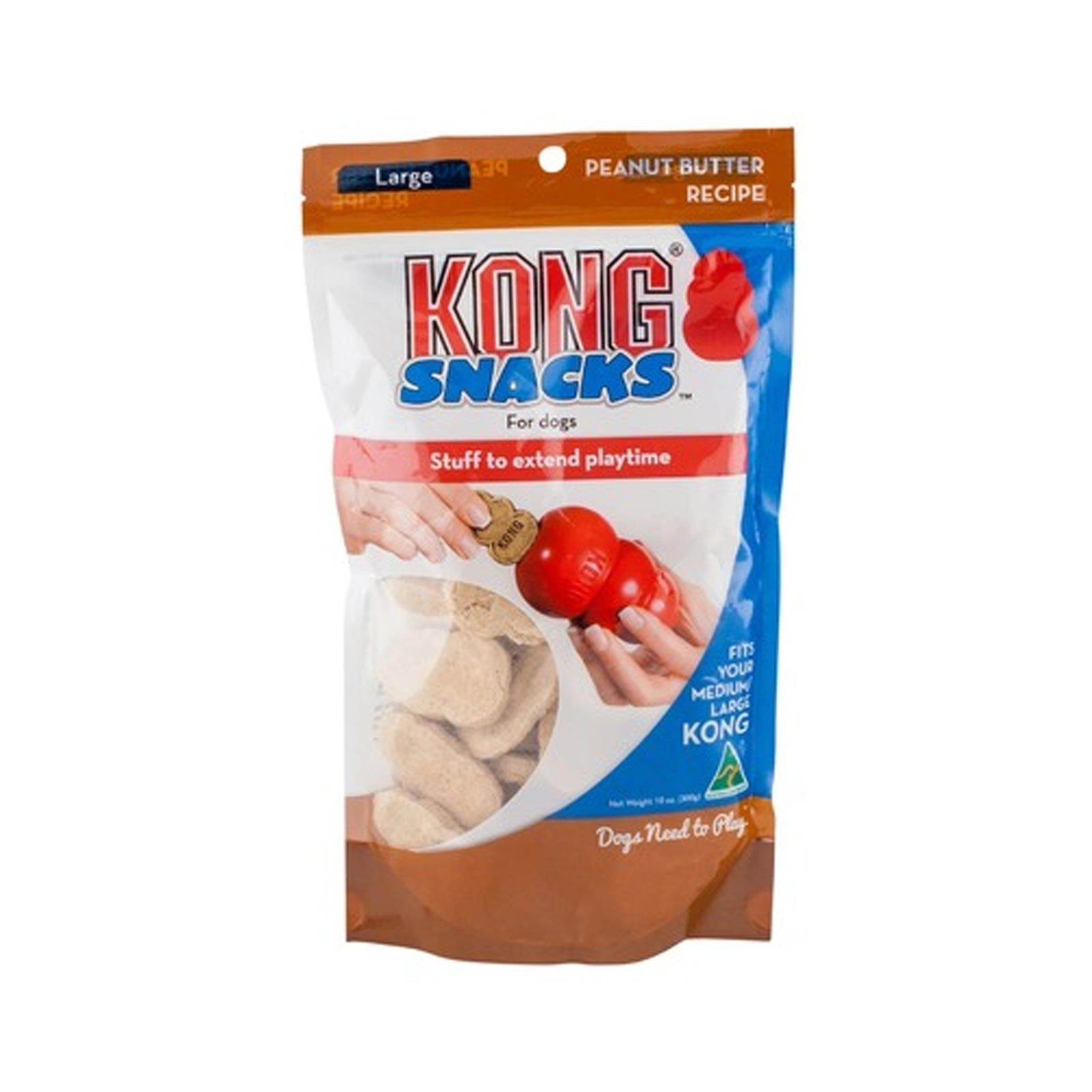 Kong Dog Stuff'n Peanut Butter Snacks 300g Fits Med/large Kong.