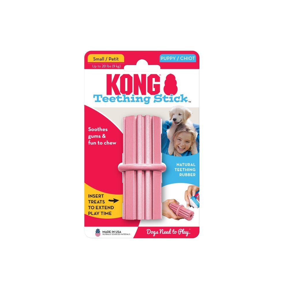 Kong Teething Stick Puppy Large Blue. [sz:large]