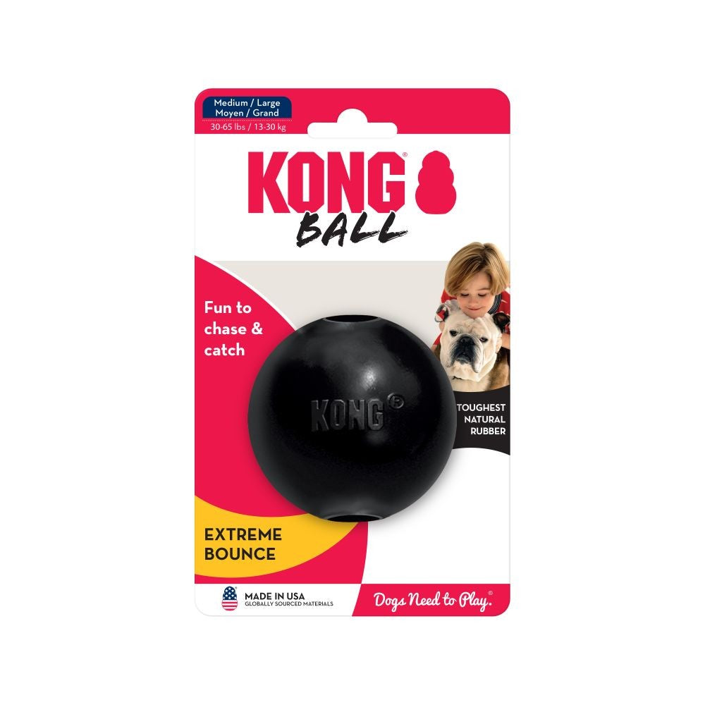 Kong Ball Medium Black.