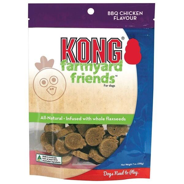 KONG Dog Farmyard Friends BBQ 200g