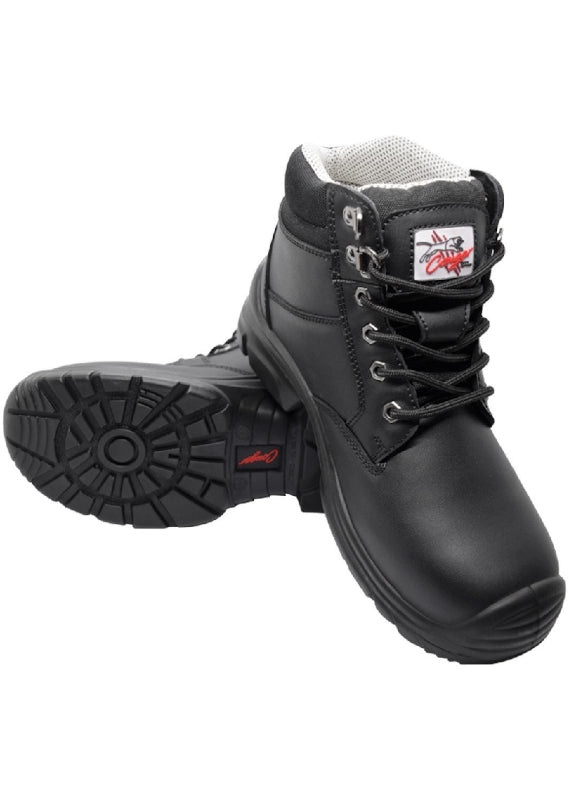 Cougar Footwear Bathurst Steel Toe Cap Safety Work Boot - Black