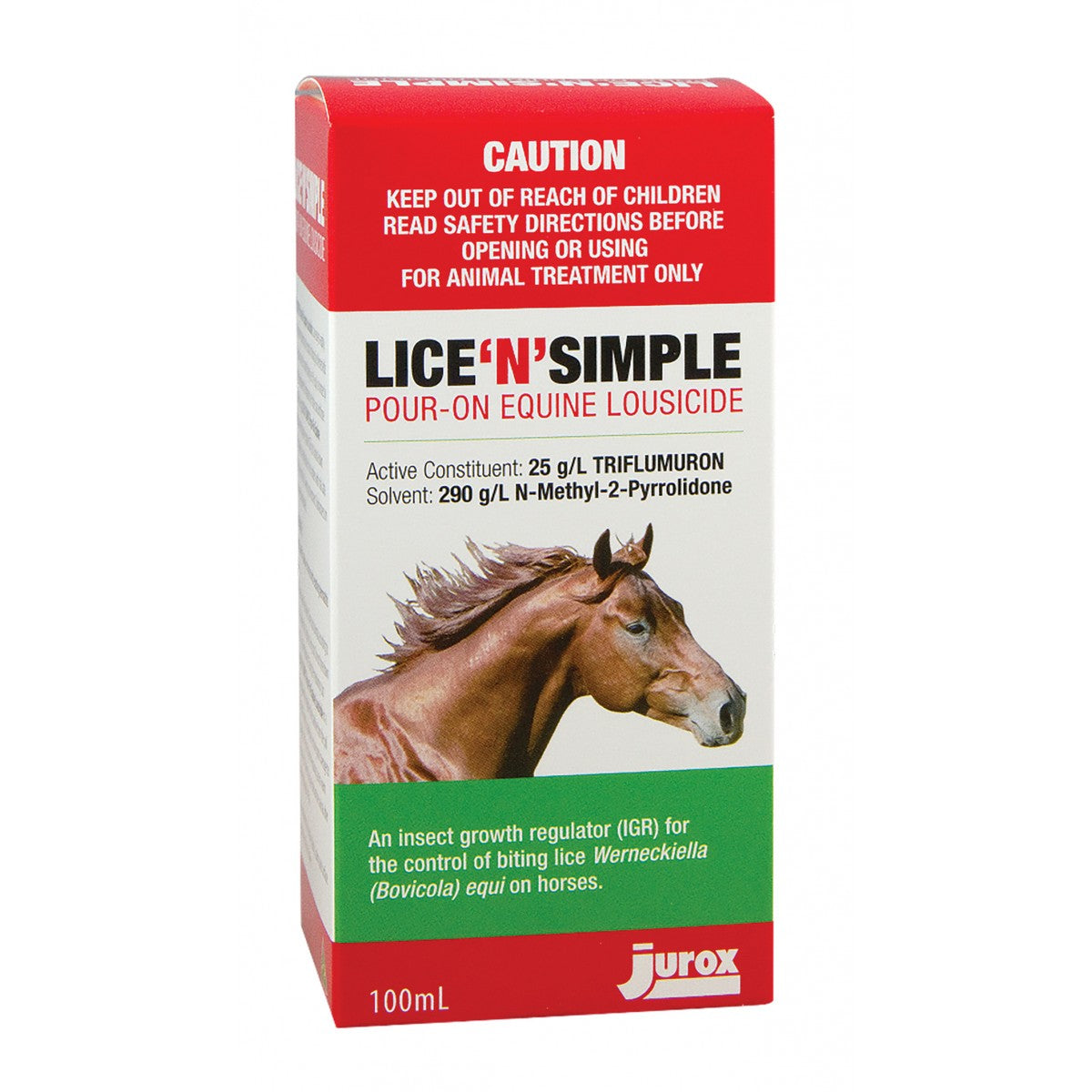 Jurox Lice N Simple 100ml.